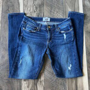 Paige Verdugo Ultra Skinny Distressed Jeans